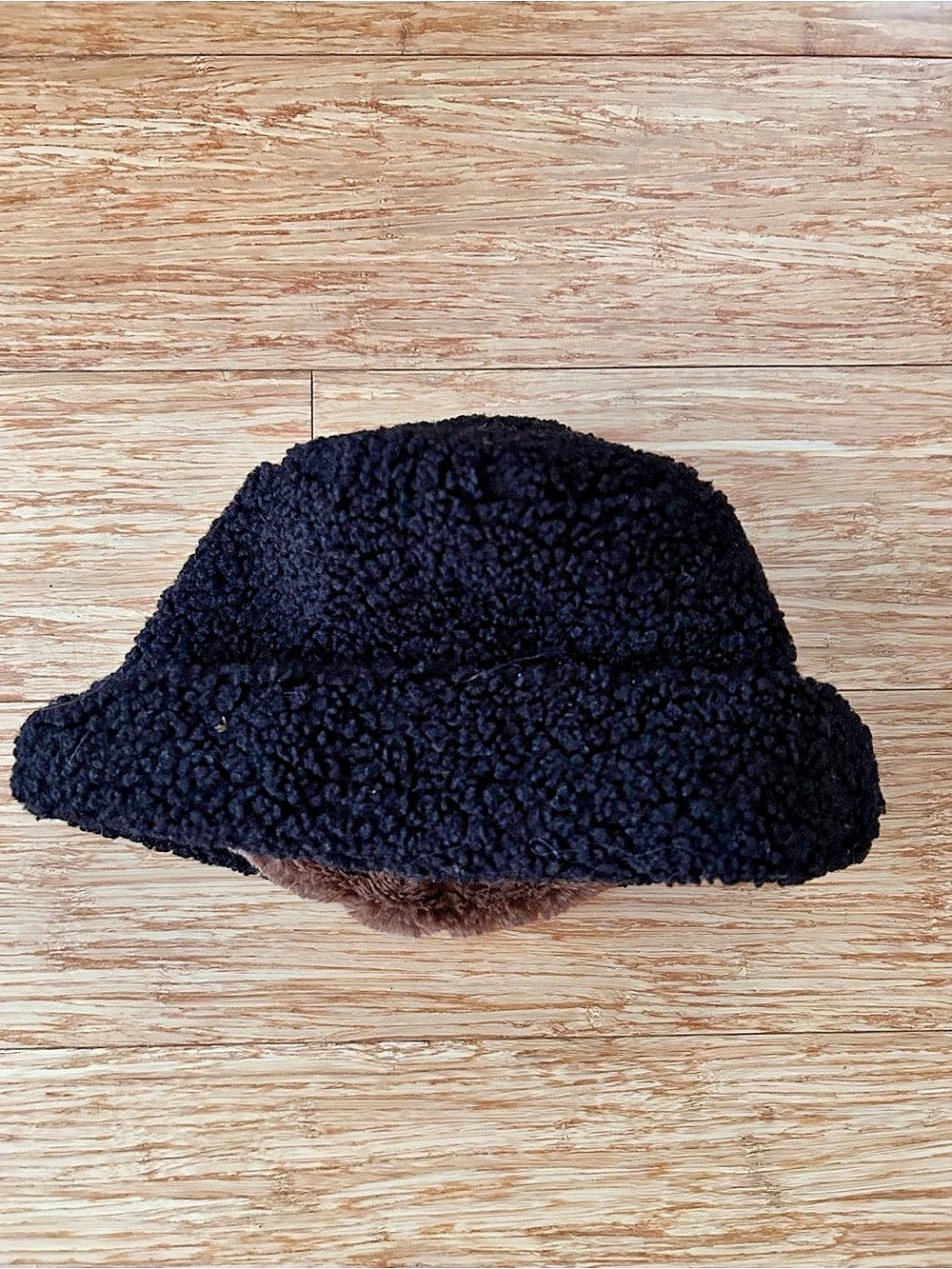 Black Wool Bucket Hat